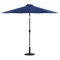 Flash Furniture Navy 9 FT Umbrella and Black Cement Base, 2 PC Set GM-402003-UB19B-NVY-GG - alternate 10